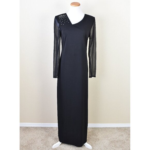 Frank Lyman Design Dresses & Skirts - Frank Lyman Long Sleeve Formal Black Dress Gown - 10